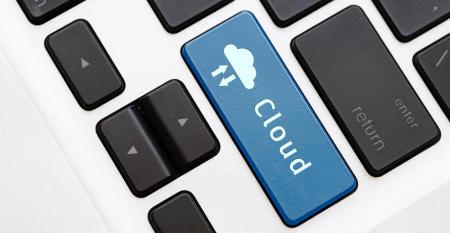 cloud key on keyboard