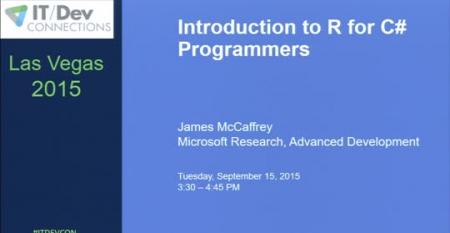 Introduction to R for C# Programmers