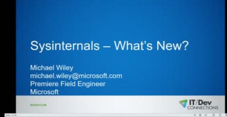 Sysinternals: What&#039;s New?