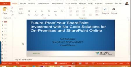 Future-Proof Your SharePoint Investment with No-Code Solutions for On-Premises and SharePoint Online 